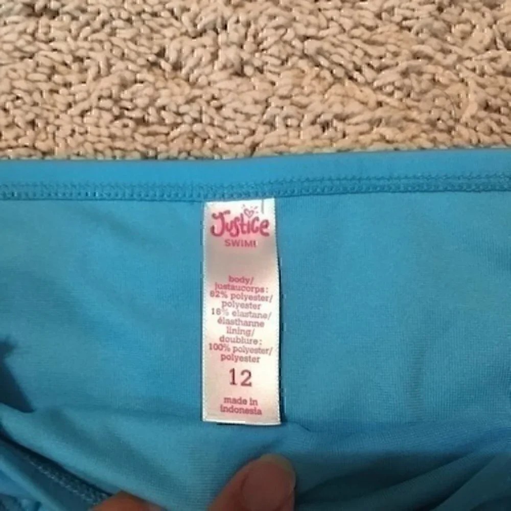 Justice Girls size 12  bikini bottoms
